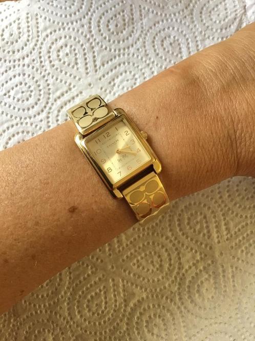 Coach dames horloge goudkleurig/staal en Michael Kors, Sieraden, Tassen en Uiterlijk, Horloges | Dames, Zo goed als nieuw, Polshorloge