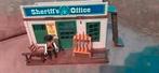 Vintage playmobil 3423 sheriff's Office, Ophalen of Verzenden, Zo goed als nieuw