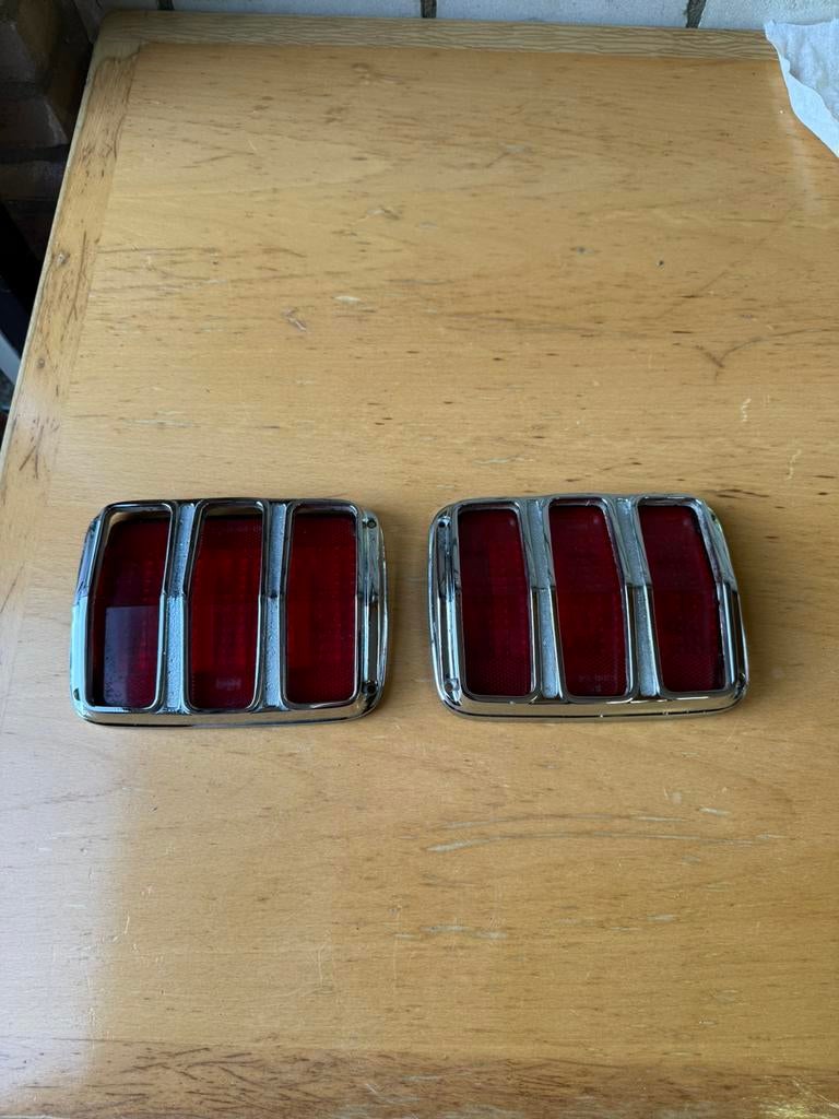 Achterlicht glaasjes en chromen delen Ford Mustang 1964-1967, Ophalen, Gebruikt, Amerikaanse onderdelen