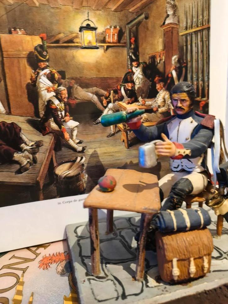 Grenadier Napoleon in wacht lokaal.., Verzamelen, Militaria | Algemeen, Landmacht, Nederland, Ophalen of Verzenden