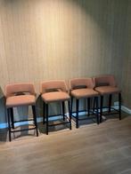 Vier barkrukken Lena Nieuw, Huis en Inrichting, Barkrukken, Ophalen, 60 tot 90 cm, Nieuw, Metaal
