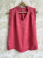 Maison Scotch Les Filles roze top viscose S, Zo goed als nieuw, Roze, Maison Scotch, Ophalen of Verzenden