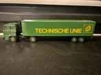 Lion Daf 2800 Technische Unie met 2 as oplegger in doos, Ophalen of Verzenden, Nieuw, Bus of Vrachtwagen, Lion Toys