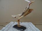 Indonesisch beeld vogel fazant beeld gemaakt van hoorn 27cm, Ophalen of Verzenden