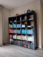 Zwarte Ikea Kallax boekenkast of wandkast, Ophalen, Met plank(en), 150 tot 200 cm, Zo goed als nieuw
