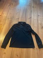 Mooie zwarte travelstof polo blouse Vanilia, maat 44, Kleding | Dames, Blouses en Tunieken, Maat 42/44 (L), Ophalen of Verzenden