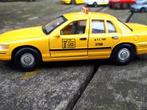 Amerikaanse taxi zeer gedetailleerd Welly geel nieuwstaat, Overige merken, Zo goed als nieuw, Auto, Ophalen