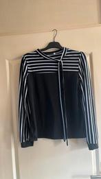 Dames longsleeve zwart wit L, Zwart, Maat 42/44 (L), Nieuw, Ophalen of Verzenden