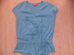blauw shirt, Ophalen of Verzenden, Zo goed als nieuw, Meisje, Shirt of Longsleeve