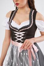 3-delige katoenen dirndl jurk maat 42 44 46 50 52 nieuw, Maat 38/40 (M), Carnaval, Nieuw, Ophalen of Verzenden