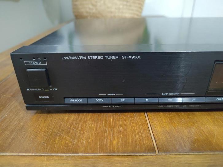 Technics ST-X930L LW/MW/FM Stereo Tuner, Audio, Tv en Foto, Tuners, Gebruikt, Ophalen of Verzenden