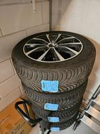 Michelin Alpin 5 205/55R16 op MAK velgen, Ophalen, Gebruikt, 16 inch, Band(en)