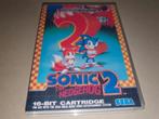 Sonic The Hedgehog 2 Sega Mega Drive Game Case, Spelcomputers en Games, Games | Sega, Verzenden, Zo goed als nieuw