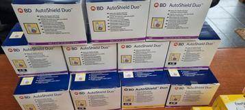 15 x BD Auto shield Duo, nieuw in doos, nog geseald.