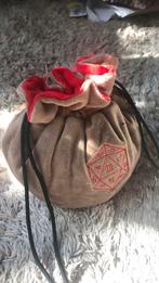 Dnd grote dicebag bag of holding dobbelstenen buidel zak, Ophalen of Verzenden, Zo goed als nieuw