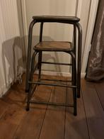 Kruk industrieel, 2 krukken, Ophalen, Zo goed als nieuw, 60 tot 90 cm