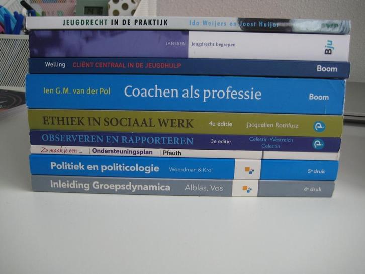 Studieboeken HBO opleiding Pedagogiek / Social Work 2025, Boeken, Studieboeken en Cursussen, Zo goed als nieuw, HBO, Alpha, Ophalen of Verzenden