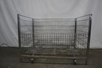 Metaal opslag palletkooi gaascontainer houtopslag verkoopbak, Tuin en Terras, Haardhout, Minder dan 3 m³, Ophalen of Verzenden