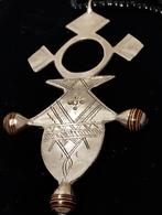 vintage Tuareg zilver kruis pendant kettinghanger Niger, Sieraden, Tassen en Uiterlijk, Ophalen of Verzenden