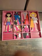 Magnetische Houten Aankleedpopjes, Ophalen of Verzenden, Zo goed als nieuw, Meisje