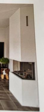 Inbouw gashaard met ventilatieroosters, Ophalen, Zo goed als nieuw, Inbouwhaard, Gashaard