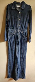 Gave donkerblauwe jeans jumpsuit van ZARA mt. L, Blauw, Zara, Maat 42/44 (L), Nieuw