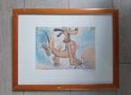 Litho van originele tekening Pluto's Housewarming uit 1947, Gevondenengemaakt@gmail.com, Disney, Ophalen of Verzenden, Zo goed als nieuw