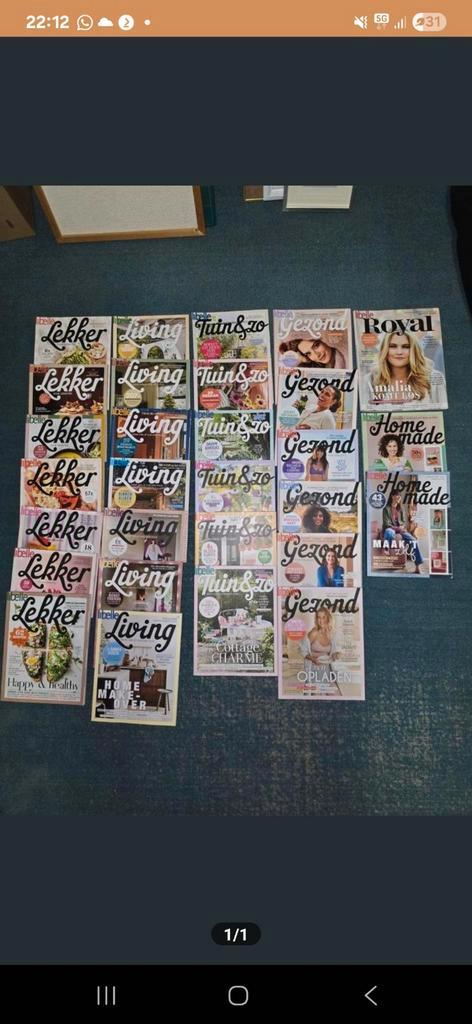 Libelle Lekker Living Tuin&Zo Gezond Royal, Boeken, Tijdschriften en Kranten, Zo goed als nieuw, Damesbladen, Ophalen of Verzenden