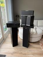 Jbl luidsprekers, suround set, resiever en cd speler, Soundbar, 70 watt of meer, Zo goed als nieuw, Overige spelers