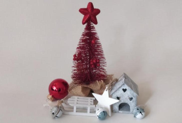 Mini kerstpakket p/st., Huis en Inrichting, Woonaccessoires | Overige, Nieuw, Ophalen of Verzenden