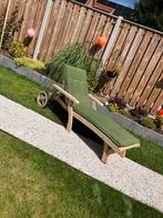 Houten ligbed, Tuin en Terras, Ligbedden, Ophalen of Verzenden, Hout