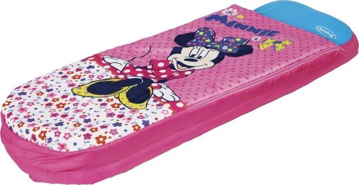 SALE | Minnie Mouse Logeerbed - Slaapzak met Luchtbed, Kinderen en Baby's, Kinderkamer | Bedden, Nieuw, 160 tot 180 cm, 85 tot 100 cm