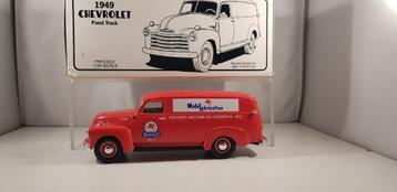 Chevrolet Panel Truck Mobiloil 1949 First Gear 1:34 beschikbaar voor biedingen