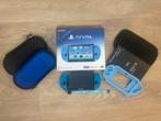 Sony PS Vita PCH-2006 (LCD) – GEHEEL KRASVRIJ!, Ophalen of Verzenden, Nieuw, Blauw, Met camera