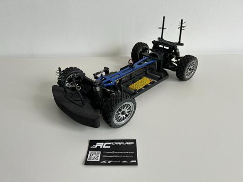 Himoto onroad chassis 1/10 rc auto, Hobby en Vrije tijd, Modelbouw | Radiografisch | Auto's, Gebruikt, Onderdeel, Elektro, Schaal 1:10