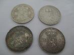 rijksdaalders Koning Willem 3, Koning Willem III, Zilver, Ophalen of Verzenden, Losse munt