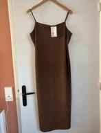 Nieuwe bruin glitter feestjurk kerst oud en nieuw XL, Kleding | Dames, Bruin, Maat 46/48 (XL) of groter, Ophalen of Verzenden
