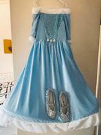 Elsa Efteling jurk met schoenen, Kinderen en Baby's, Carnavalskleding en Verkleedspullen, Meisje, 134 t/m 140, Ophalen of Verzenden