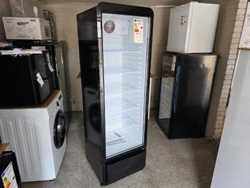 Nieuwe zwarte glasdeur koelers 280 liter H173 x B54 x D56 cm beschikbaar voor biedingen