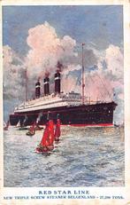 Belgie Scheepvaart Red Star Line Belgenland Antwerpen, Verzamelen, België en Luxemburg, Ongelopen, Voor 1920, Verzenden
