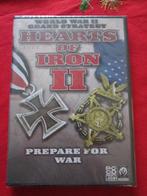 PC CD-rom Hearts of IronII World war II grand strategy Nieuw, 1 speler, Nieuw, Ophalen of Verzenden, Strategie en Constructie