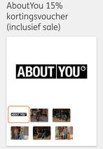 Gratis verzending én 15% korting ABOUT YOU (inclusief sale), Kortingsbon, Warenhuis- of Winkelbon