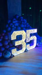 Lichtcijfers huren licht letters cijfers lichtletter verhuur, Hobby en Vrije tijd, Feestartikelen | Verhuur, Ophalen
