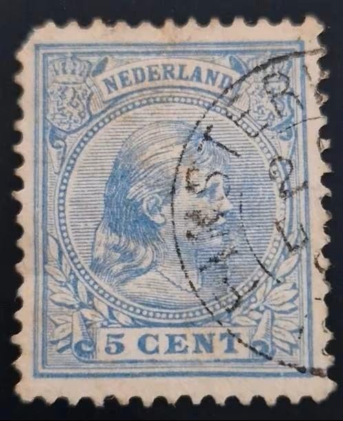 Nederland 1891 -1896 - nvph 35 - Prinses Wilhelmina, Postzegels en Munten, Postzegels | Nederland, Ophalen of Verzenden, Na 1940