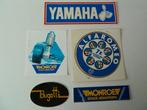 nr13 Alfa Romea Bugatti Monroe Yamaha stickers jaren 70 - 80, Ophalen of Verzenden, Auto's