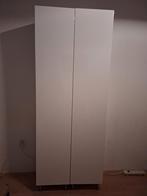 Twee witte IKEA kasten (hoogglans)  met planken, Huis en Inrichting, Ophalen, Gebruikt