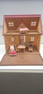 Sylvanian Families huis / cottage met doos, Ophalen of Verzenden, Zo goed als nieuw, Jongen of Meisje
