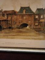 Koppelpoort Amersfoort - Oude Prent, Antiek en Kunst, Ophalen of Verzenden