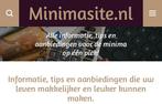 Minimasite maakt het leven leuker en makkelijker, Overige typen