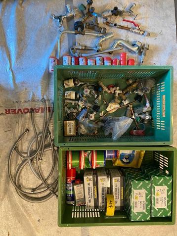 TF1 OMEGA FILTER, CALEFFI 28mm, afvoerslangen - alles moet beschikbaar voor biedingen